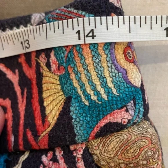 J Crew Ocean Print Pants - Picture 4 of 5